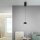 LED Hängeleuchte Metall warmweiß 3000 K 800 lm Schwarz