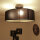 DECKENLAMPE VIVIANIE MIT STOFFSCHIRM