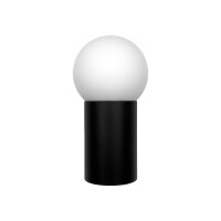 Wandlampe Schwarz Weiß H: 23,5 cm Messing Aluminium...