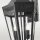 Wandlampe außen Schwarz 58,5 cm hoch IP23 2x E14 Vintage