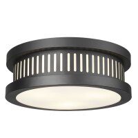 Outdoor Deckenleuchte rund Ø 30,5 cm 3x E14 IP44...