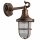 Wandleuchte au&szlig;en Messing massiv Glas 25 cm hoch IP64