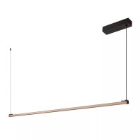 LED H&auml;ngelampe Kaffeebraun dimmbar 150 cm 2700-4000 K