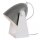 Verstellbare Tischlampe Metall Weiß Grau E14 20,5 cm