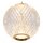 LED Hängelampe Vintage Gold L:32 cm 5-flammig 2700 K
