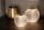 LED Akku Tischlampe dimmbar Gold 8,7 cm 3 h 2700 K