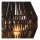 Gemütliche Tischlampe Papier Schwarz 33,5 cm E27 Modern