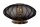 Tischleuchte Schwarz Gold 22 cm klein E27 blendarm