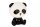 LED Tischlampe Schwarz Weiß Panda 3 W Schalter dimmbar