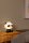 LED Tischlampe Schwarz Weiß Panda 3 W Schalter dimmbar
