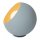 Tischleuchte Pastellblau Glas Metall 20 cm E27 blendarm