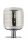 Tischlampe Glasschirm Chrom Gold 28 cm klein E27 Up