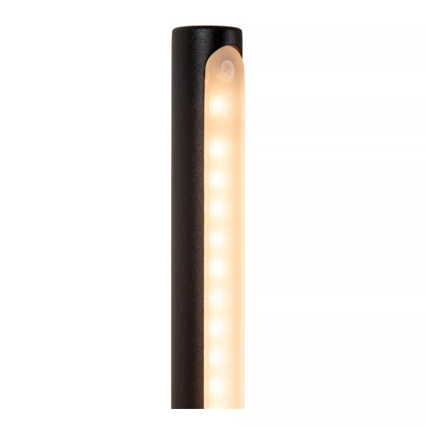 LED Wandlampe flexibel Schwarz USB-C H:48 cm 2700 K