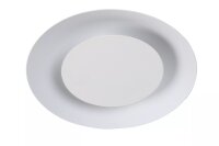 LED Deckenleuchte Metall Wei&szlig; &Oslash;21 cm indirekt 2700 K