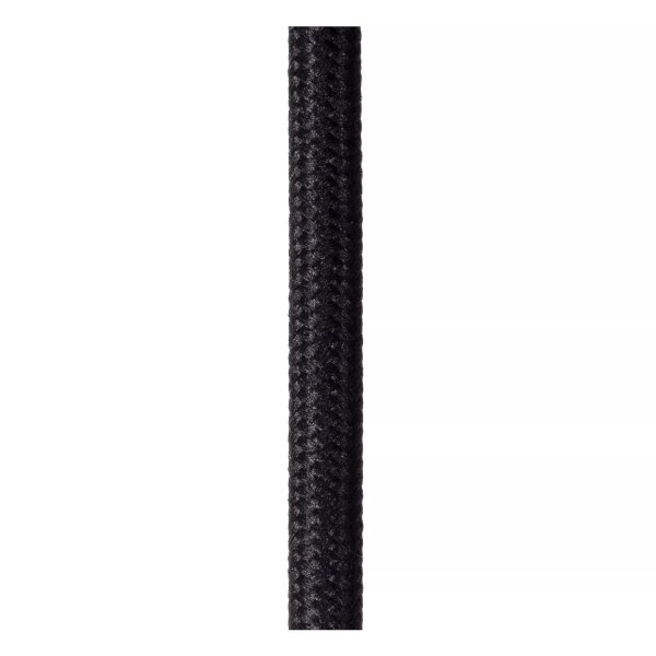 Pendelleuchte Glas Stoff Beige Ø24 cm E27 Doppelschirm