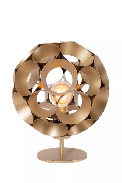 Elegante Tischlampe Metall Gold E27 29,2 cm Modern
