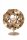 Elegante Tischlampe Metall Gold E27 29,2 cm Modern
