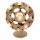 Elegante Tischlampe Metall Gold E27 29,2 cm Modern