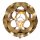 Stehlampe Metall Kugel Gold E27 H:149 cm elegant Modern