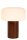 Natürliche Tischlampe Holz Glas Natur Weiß E14 28 cm
