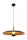 LED Pendelleuchte Aluminium Schwarz Gold 2700 K Ø60 cm