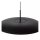 LED Pendelleuchte Aluminium Schwarz Gold 2700 K Ø60 cm