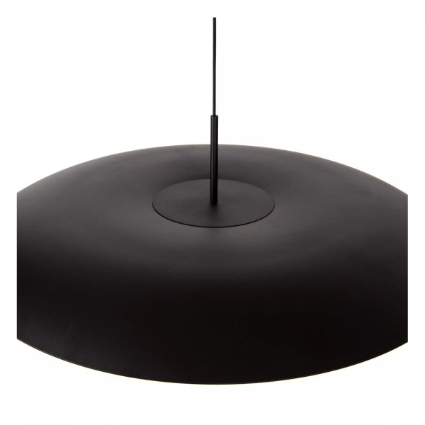 LED Hängeleuchte Aluminium Schwarz Gold 2700 K Ø80 cm