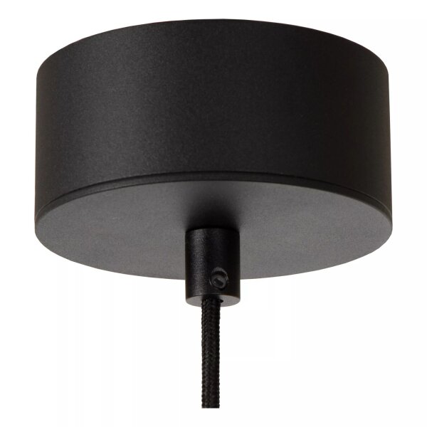 LED Hängeleuchte Aluminium Schwarz Gold 2700 K Ø80 cm