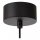LED Hängeleuchte Aluminium Schwarz Gold 2700 K Ø80 cm