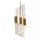 Moderne LED Pendelleuchte Gold L:30 cm 2700 K 5-flammig