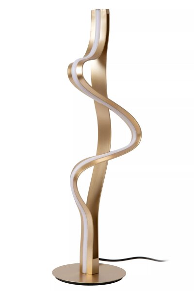 LED Tischlampe Gold 60 cm groß 19 W 2700 K warmweiß