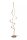LED Stehlampe Gold Modern 163 cm 38 W 2700 K warmweiß