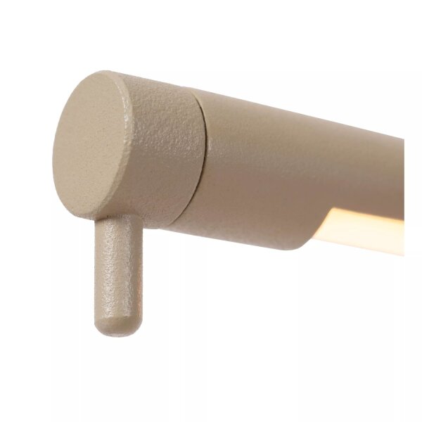 LED Tischlampe Touch dimmbar Taupe 6 W 2700 K 33 cm