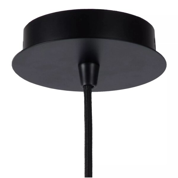 Stylische Hängeleuchte Metall Schwarz Ø25 cm E27 Modern