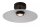 LED Deckenlampe Glas Weiß Ø40 cm 2700 K akzentuiert