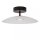 LED Deckenlampe Glas Weiß Ø40 cm 2700 K akzentuiert