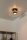 LED Deckenlampe Glas Weiß Ø40 cm 2700 K akzentuiert