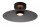LED Deckenlampe Rauchglas 40 cm rund 2700 K akzentuiert