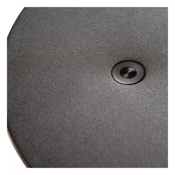 LED Schreibtischleuchte flexibel Schwarz 90 cm 3000 K