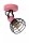 Deckenstrahler Kinder Rosa E27 schwenkbar B:10,5 cm