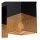 Deckenleuchte Industrial Schwarz Gold E27 L:32cm Metall