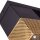 Deckenleuchte Industrial Schwarz Gold E27 L:32cm Metall