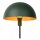 Grüne Tischlampe Metall indirekt E14 40 cm Industrie