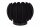 Tischleuchte blendarm Filz Schwarz E27 19,5 cm Modern