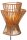 Wandlampe Papier Metall Natur Gold E27 T:14 cm wohnlich