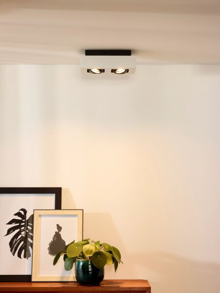 Deckenspot Weiß Schwarz 25 cm GU10 2200-3000 K flexibel