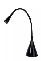 LED Schreibtischleuchte flexibel Schwarz 3000 K dimmbar