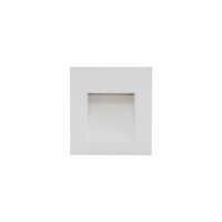 Moderne LED Wandaußenleuchte in weiß