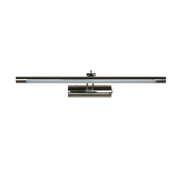 LED Spiegelleuchte IP44 Chrom Metall mit Schalter B: 55 cm