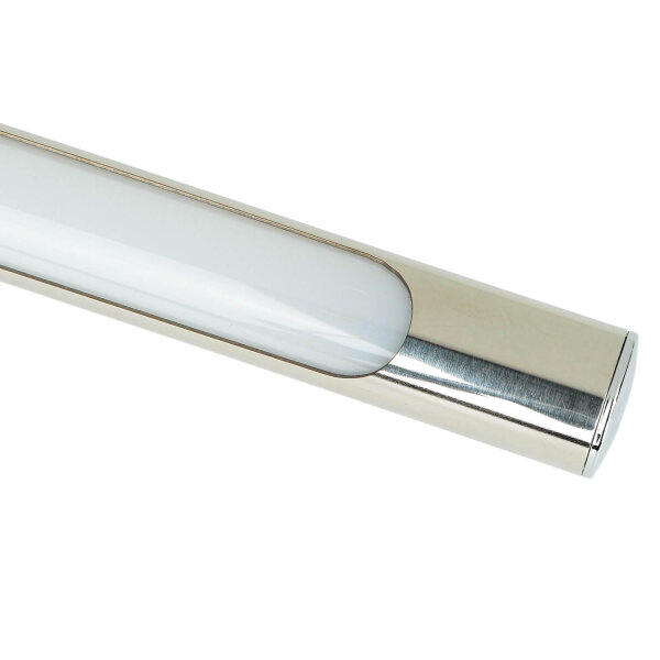 LED Spiegelleuchte IP44 Chrom Metall mit Schalter B: 55 cm